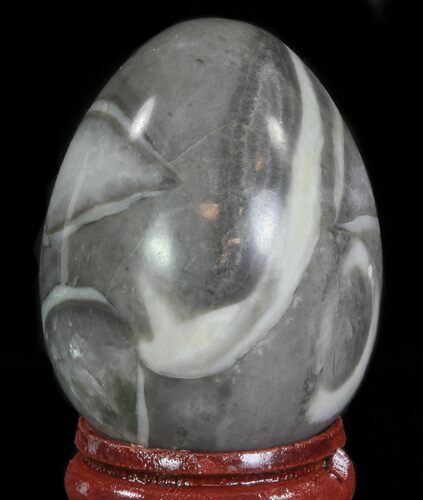 Polished Shell Jasper Egg - China #66101
